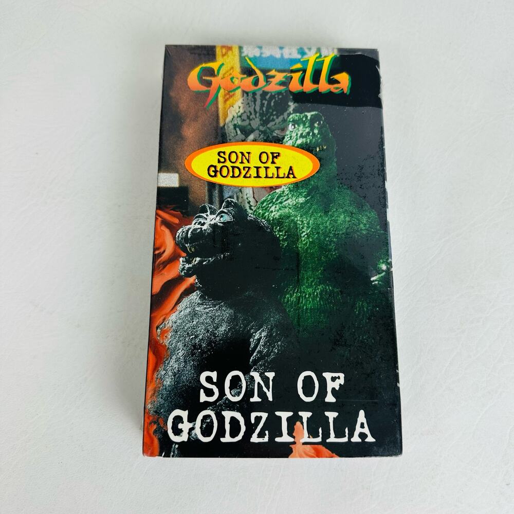 Vintage Golden Books Son of Godzilla VHS Movie Sci-Fi Horror Home Entertainment